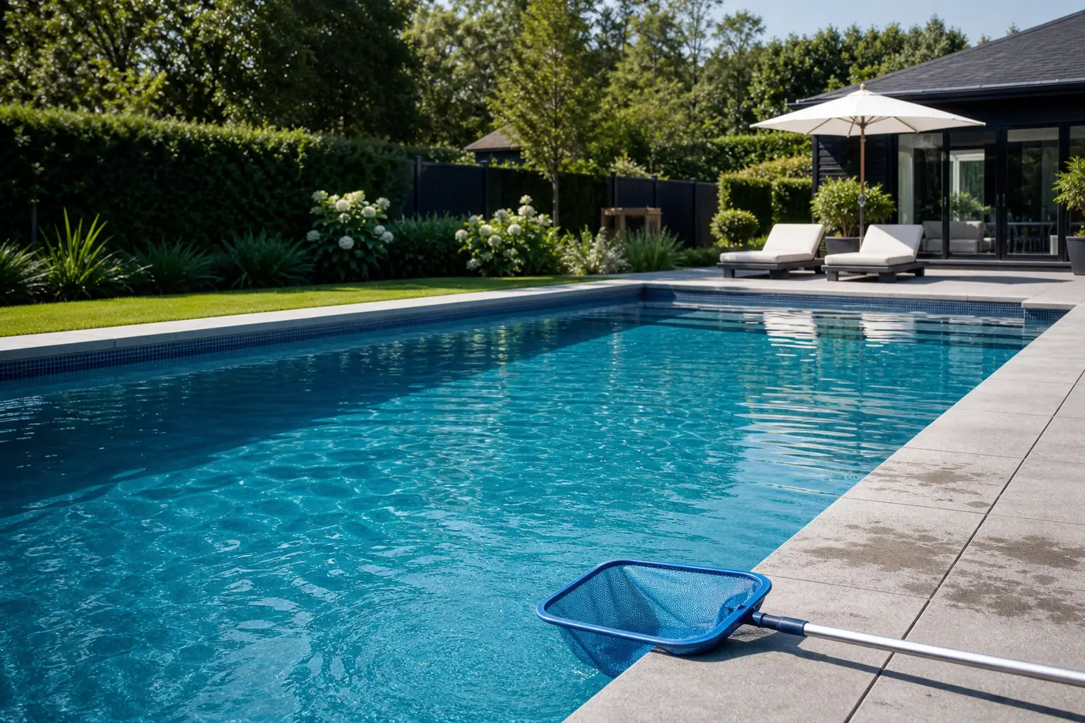 Sådan holder du din pool ren og indbydende